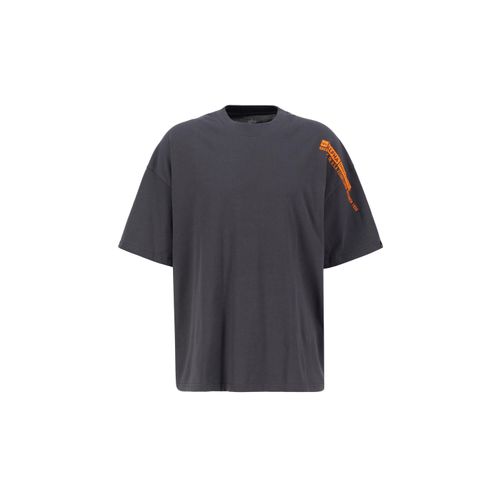 Alpha Industries T-Shirt »Flock Logo T-Shirt«