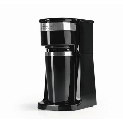 Xxxl Filterkaffeemaschine , Schwarz, Silber , Metall, Kunststoff , 0,420 L , 12.5x24.5x17.5 cm , Küchengeräte, Kaffeemaschinen & Zubehör