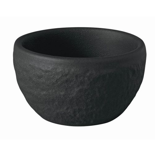 Villeroy & Boch Eierbecher Manufacture Rock , Schwarz , Keramik , 3 cm , Tischkultur & Servieren, Eierbecher