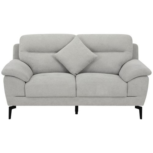 Livetastic Boxspringsofa , Grau , Textil , 2-Sitzer , Füllung: Polyester , 175x92x94 cm , Wohnzimmer, Sofas & Couches, Schlafsofas, Boxspringsofas