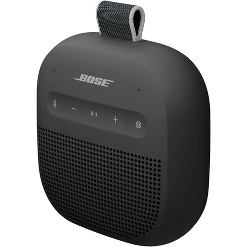 BOSE Portable-Lautsprecher "SoundLink Micro (2. Gen.)", schwarz, B:10,31cm H:10,31cm T:3,91cm, Lautsprecher