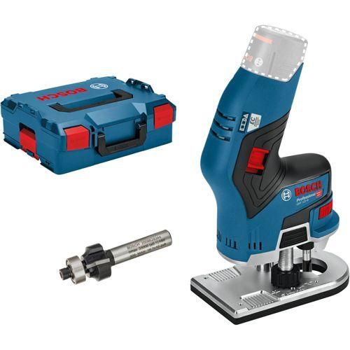Bosch GKF 12V-8 Akku-Fräse inkl. Abrund- und Kantenfräser