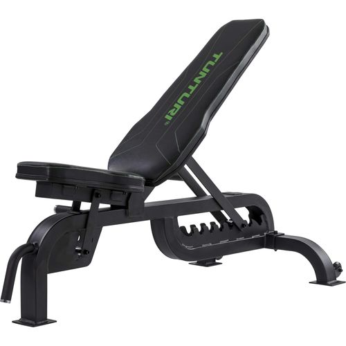 Tunturi Hantelbank UB90 Pro, verstellbare Fitnessbank, Bauchtrainer, Bank für Workout