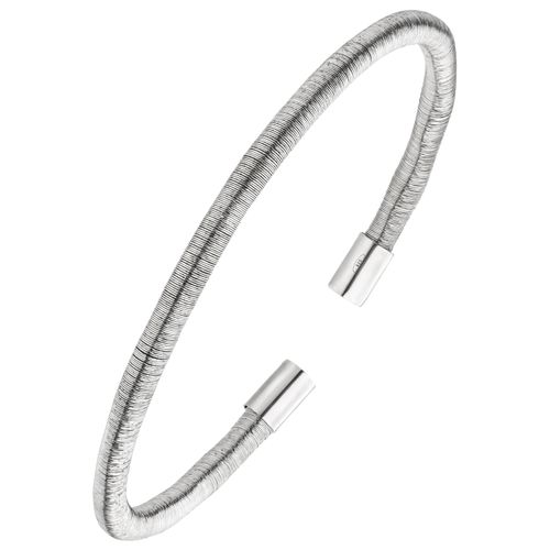 Armspange JOBO "offener Armreif", silber 925, Armbänder, Damen, Silber 925 (Sterlingsilber), Armspange, 925 Silber 17 cm