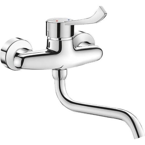 Delabie EHM W.-Mont.,Stdd-Anschl., Hygienehebel, Schwenkausl. L200mm