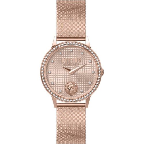 Versus by Versace Damen Uhr Armbanduhr Strandbank Crystal VSP572821 Edelstahl