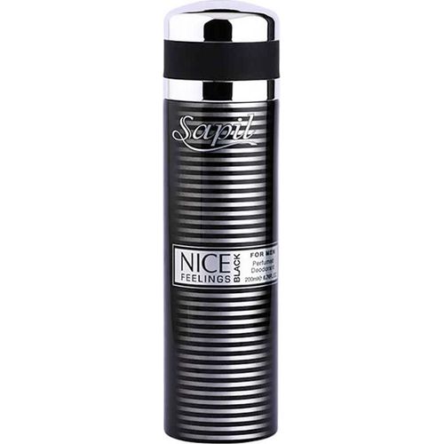 Sapil Nice Feelings Black for Men Deodorant 200ml