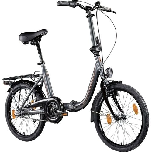 Zündapp ZF40 20 Zoll Klapprad Klappfahrrad Faltrad StVZO Faltfahrrad Erwachsene Damen Herren tiefer Einstieg