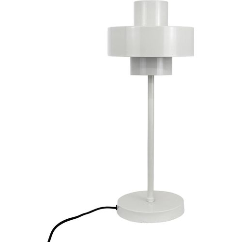 Tischlampe, Tischleuchte, Nachttischlampe, Schreibtischlampe, LED Leselampe, STOKE weiß