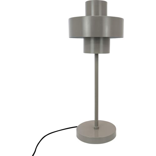 Tischlampe, Tischleuchte, Nachttischlampe, Schreibtischlampe, LED Leselampe, STOKE grau