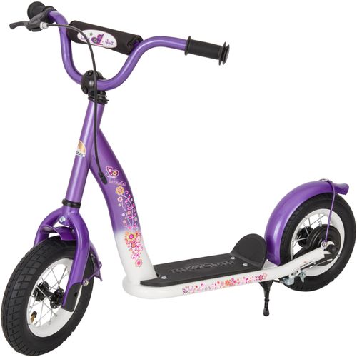 Scooter BIKESTAR, lila (violett, weiß), Roller