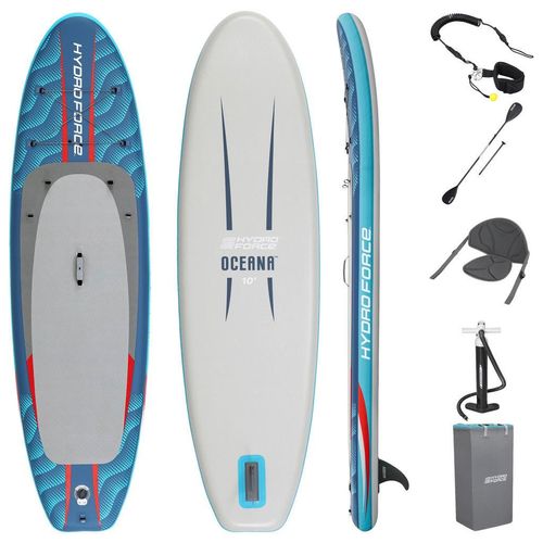 Bestway Stand-Up Hydro-Force , Blau, Grau , Metall, Kunststoff , 305x84x15 cm , SGS-geprüft , Freizeit, Pools und Wasserspaß, Stand Up Paddle