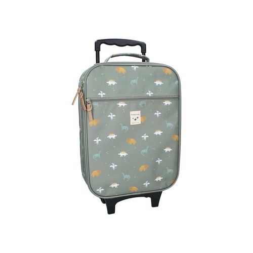 Kidzroom Kindertrolley mit Dino-Print Koffer für Kinder Rollkoffer 41×