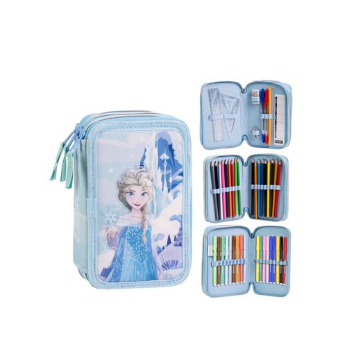 Disney Frozen Federmappe gefüllt – Schuletui & Stiftebox mit