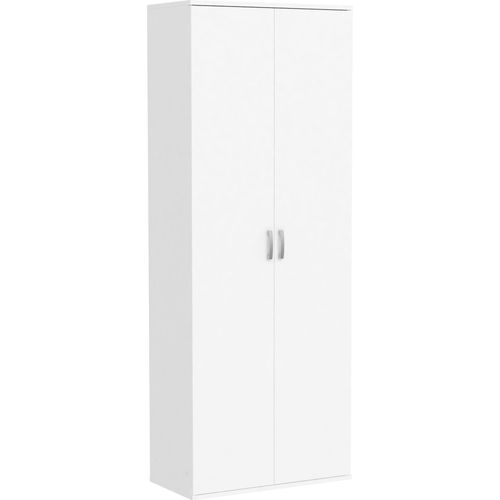 Kleider-Regalschrank 70 cm BULVERDE – Weiß