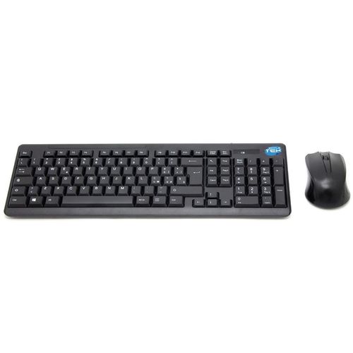 Simpletek Tastatur QWERTY Italienisch Wireless Universal Mouse + Keyboard 1000 DPI 2.4G Nano reciever
