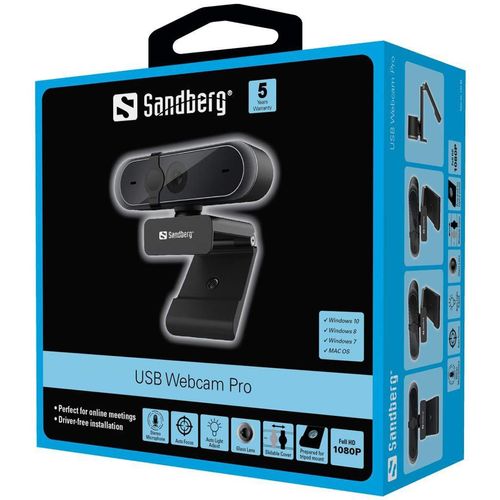 Sandberg USB Webcam Pro Webcam