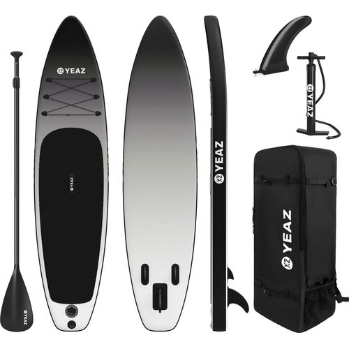 YEAZ SUP Board und Kit BLACK SANDS BEACH - EXOTRACE PRO - SET