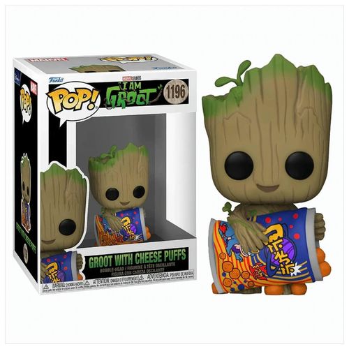 POP - Marvel - I am Groot -Groot with Cheese Puffs