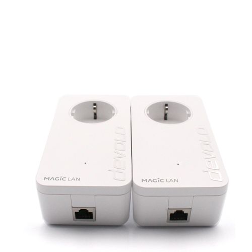 devolo Magic 2 – 2400 LAN Starter Kit: Weltweit schnellster Powerline-Erweiterungs-Adapter