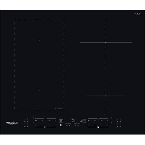 Whirlpool WL B1160 BF Einbau-Induktionskochfeld, 59 cm, 4 Brenner, Schwarz
