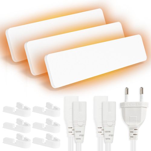 Jayseuw 3pcs Schimmelentferner Wand & Bad - mit Verbindungskabel - ohne Chemie für immer Schimmelfrei - Die Alternative zum Schimmelspray und zur Schimmelfarbe mit Verbindungskabel