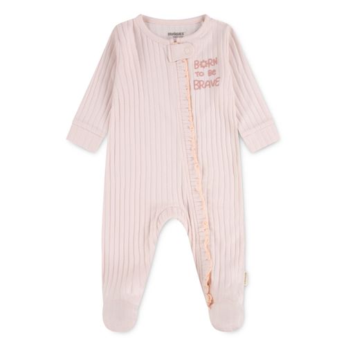 HUGGIES babywear Strampler »HUGG FOOTED COVERALL«, mit Rüschenbesatz
