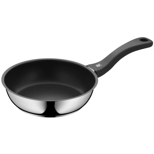 WMF Bratpfanne , Schwarz , Metall , 20x7.5x36.6 cm , Kochen, Pfannen, Bratpfannen