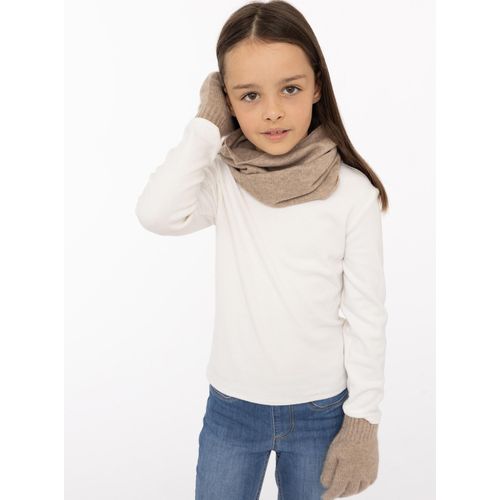 Strickhandschuhe ZWILLINGSHERZ, Baby, beige (mittelbeige), Strick, Kaschmir, Handschuhe, Kids-Kaschmir Handschuhe