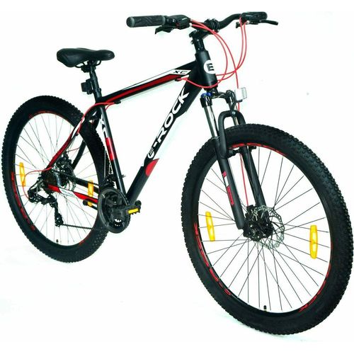 E-ROCK Mountainbike 27,5 Zoll, EX-7, Aluminiumrahmen, 14,5 kg, Fahrrad, MTB, Trekkingrad, Hardtail Bike, Gabelfederung, Scheibenbremsen