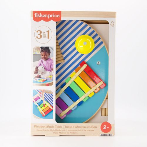 Mehrfarbiger Musiktisch aus Holz