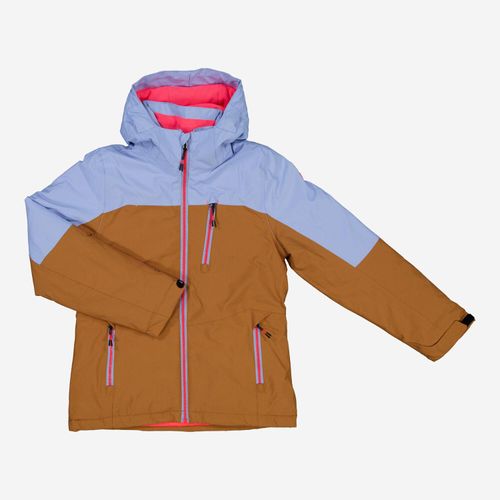 Mehrfarbige Pufferjacke