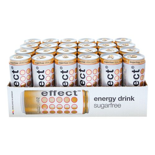 Effect Energy Drink Zero 0,33 Liter Dose, 24er Pack