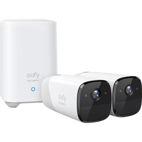 Eufy Cam S221 Überwachungskamera in weiß mit Nachtsicht & Activity Zones