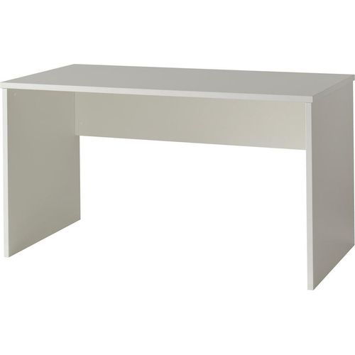 London Schreibtisch 140 x 65 cm Buche Weiß