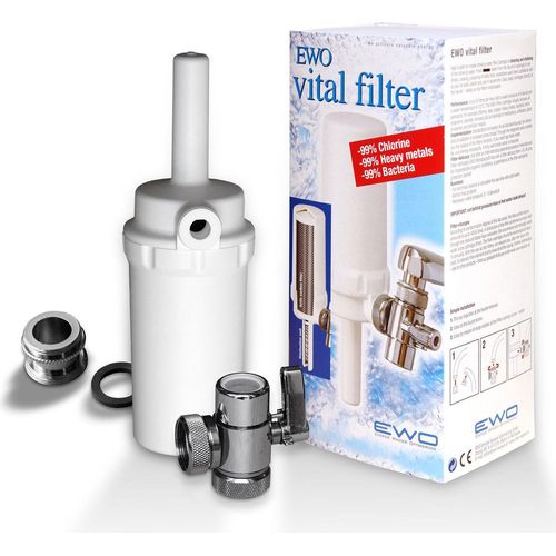 'EWO' Wasserfilter Vital zum Anschluss an den Wasserhahn