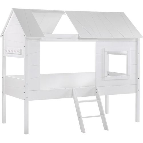 Baumhaus Bett Charlotte 90x200 cm Weiß