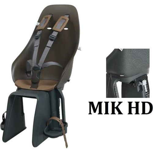 Urban Iki Ta-Ke Fahrradkindersitz nur MIK HD Klicksystem Koge Brown Kurumi Braun