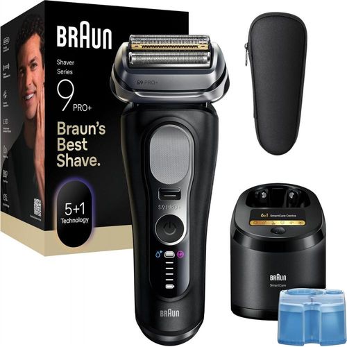 Braun 9660cc Series 9 Pro+ Elektrorasierer Herren, 5+1 Ultradünne Präzisionsklingen