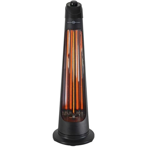 Xxxl Infrarotstrahler , Schwarz , Metall , 86.5 cm , Freizeit, Heizen & Kühlen, Heizstrahler