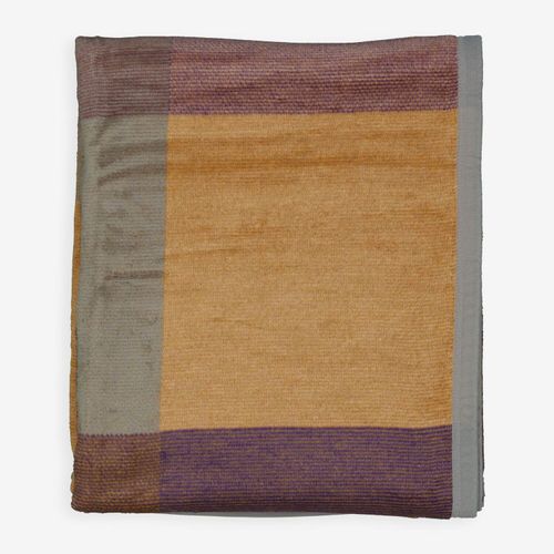 Mehrfarbig gemusterte Decke 150x200cm