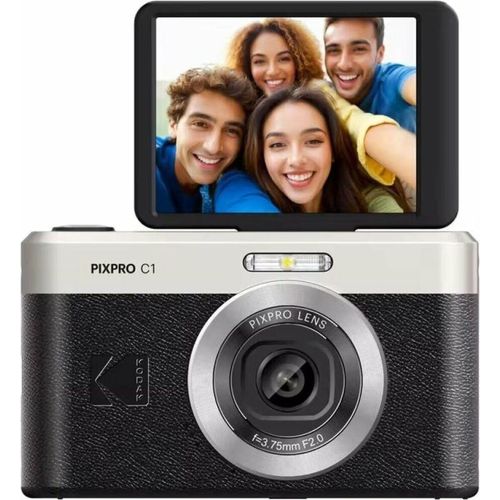 Kodak Pixpro C1 Kompaktkamera Durchsichtig Durchsichtig One Size