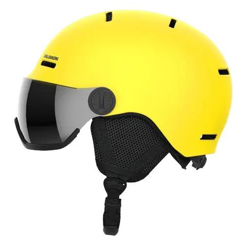 Salomon Orka Visor Junior Skihelm (Yellow)