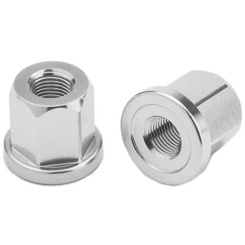 Mission Aluminum BMX Achsen Muttern (Silber)