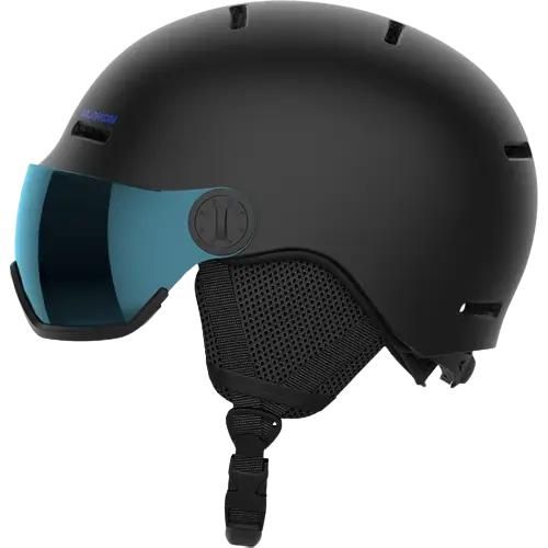 Salomon Orka Visor Junior Skihelm (Black)