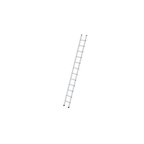 Munk® Sprossen-Anlegeleiter, Aluminium, Traglast 150 kg, Sprossenabstand 280 mm, B 350 mm, 12 Sprossen