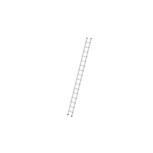 Munk® Sprossen-Anlegeleiter, Aluminium, Traglast 150 kg, Sprossenabstand 280 mm, B 350 mm, 16 Sprossen