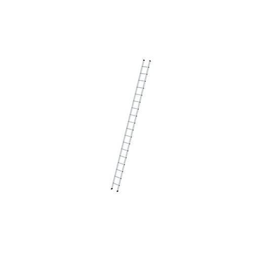 Munk® Sprossen-Anlegeleiter, Aluminium, Traglast 150 kg, Sprossenabstand 280 mm, B 350 mm, 18 Sprossen