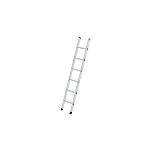 Munk® Sprossen-Anlegeleiter, Aluminium, Traglast 150 kg, Sprossenabstand 280 mm, B 350 mm, 6 Sprossen