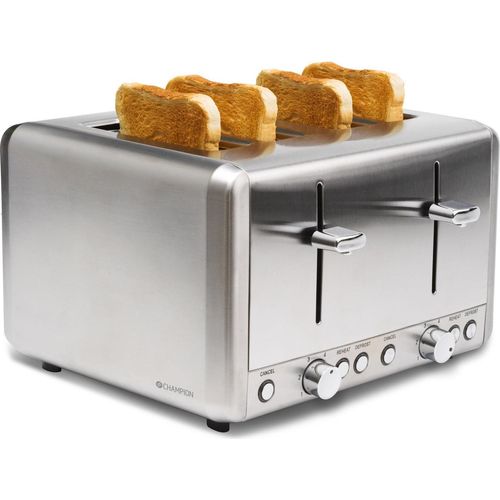 Toaster 4 Scheiben 1000W BR420 Edelstahl